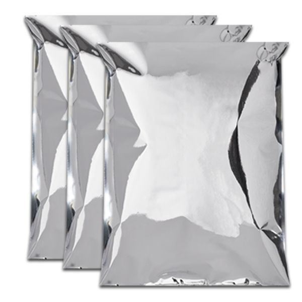 3pk Presentpåsar - Silver 3pk Presentpåsar - Silver