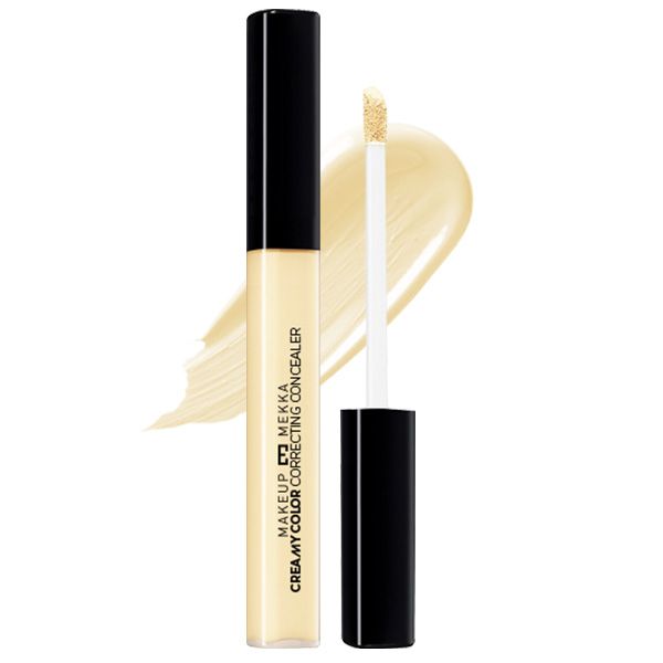 Creamy Color Correcting Concealer Yellow MakeupMekka