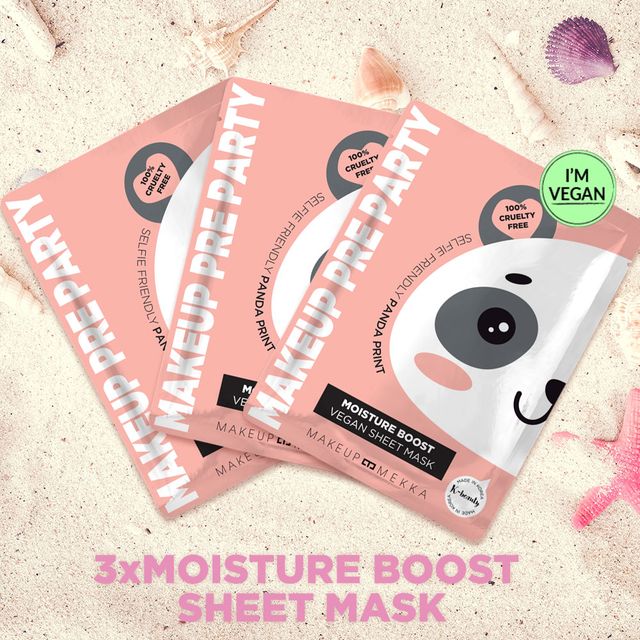 Moisturising Vegan Sheet Masks 3pk Moisturising Vegan Sheet Masks 3pk