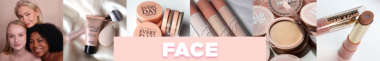 face makeup.Foundation och concealere