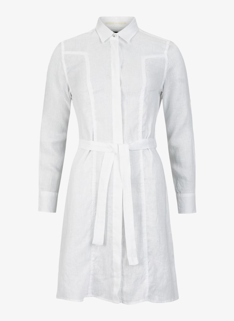 W Linen Flare Long Shirt W Linen Flare Long Shirt