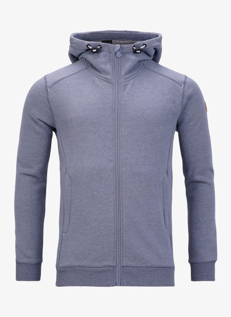 pelle pelle zip hoodie