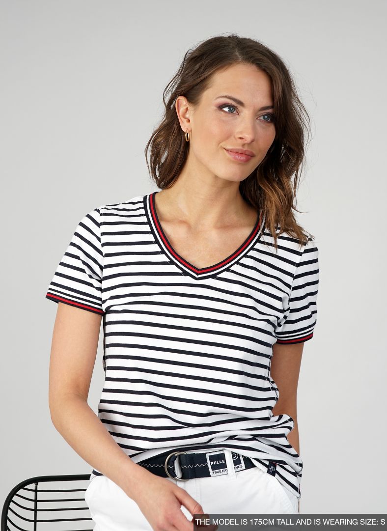 W Classic Stripe Short Sleeve W Classic Stripe Short Sleeve