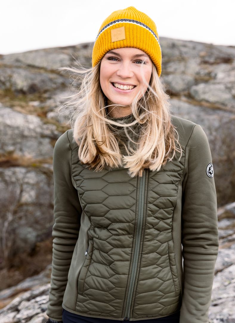 W Levo Quilted Zip Midlayer W Levo Quilted Zip Midlayer
