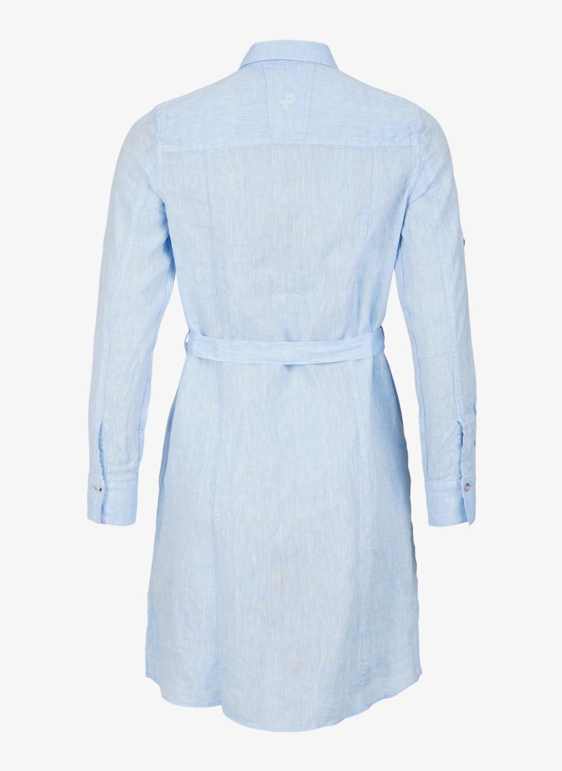 W Linen Flare Long Shirt W Linen Flare Long Shirt