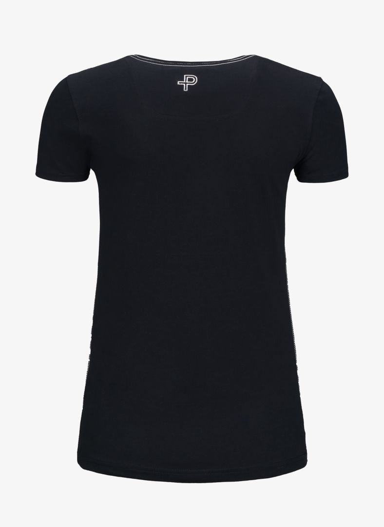 W T-shirt Circle Print W T-shirt Circle Print