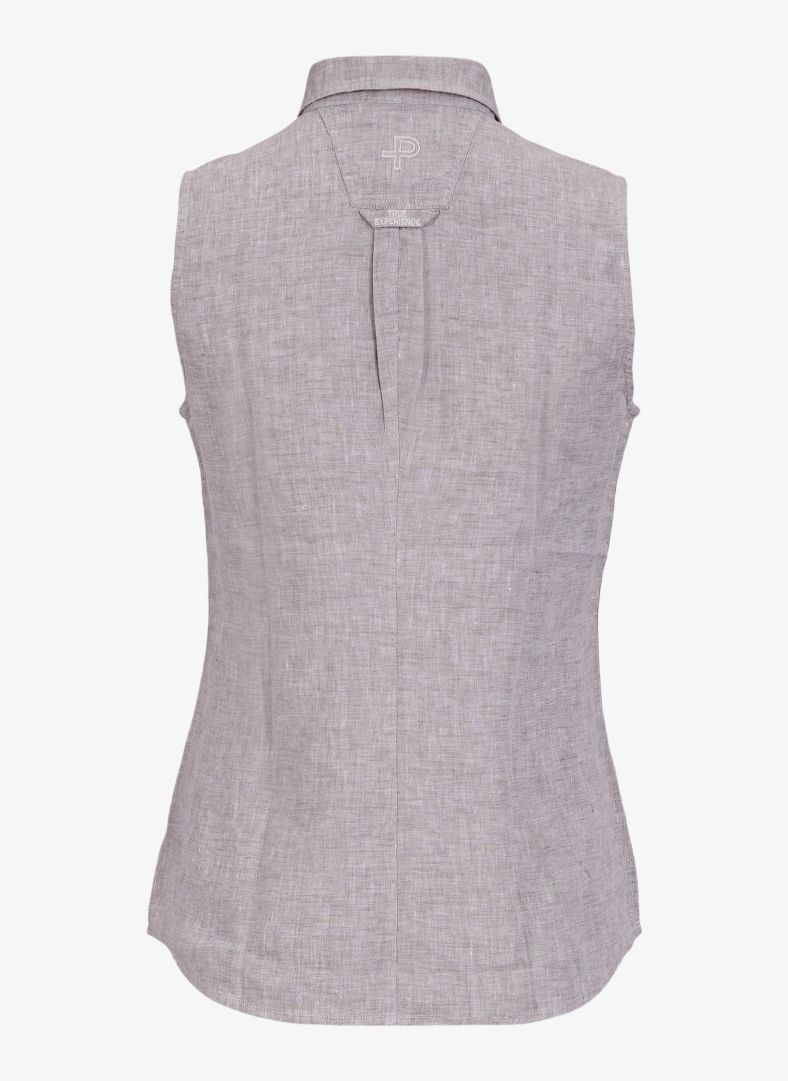 W Linen Sleeveless Shirt W Linen Sleeveless Shirt