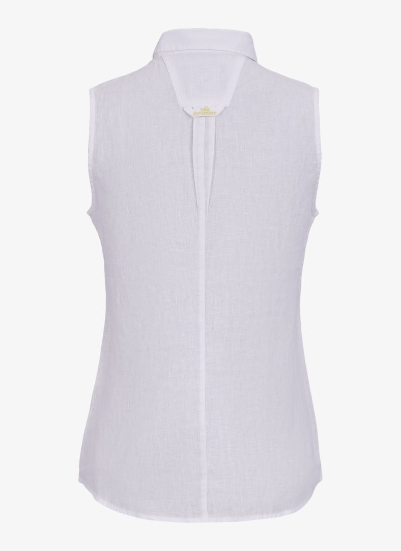 W Linen Sleeveless Shirt W Linen Sleeveless Shirt