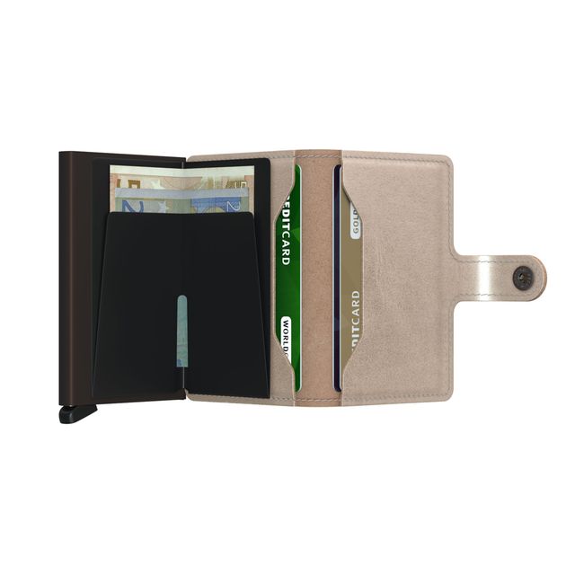 Secrid Miniwallet Metallic liten plånbok