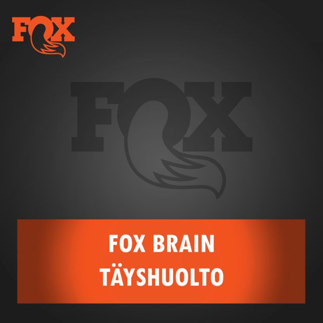 Fox Brain iskunvaimentimen täyshuolto Fox Brain iskunvaimentimen täyshuolto