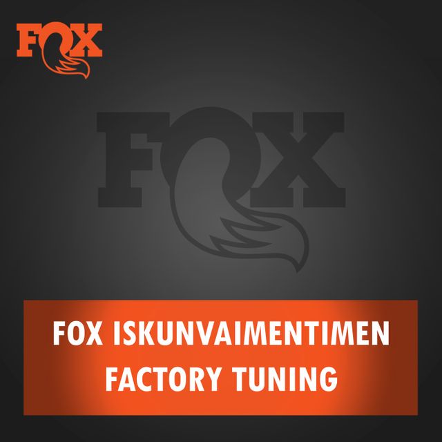 Fox Factory Tuning takaiskunvaimentimeen Fox Factory Tuning takaiskunvaimentimeen