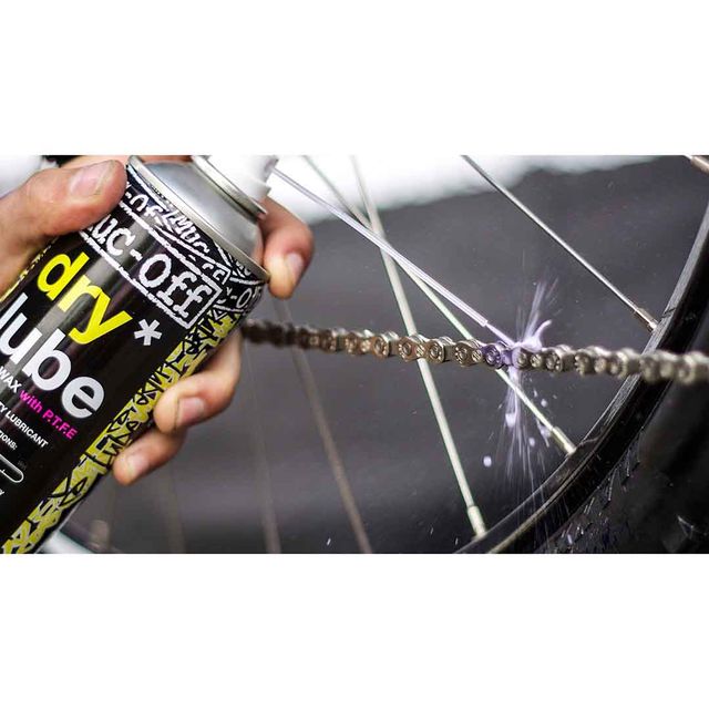 Muc-Off Dry Lube PTFE 400 ml voiteluaine ketjuille Muc-Off Dry Lube PTFE 400 ml voiteluaine ketjuille