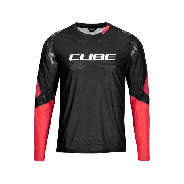 CUBE EDGE Round Neck pitkähihainen ajopaita CUBE EDGE Round Neck pitkähihainen ajopaita