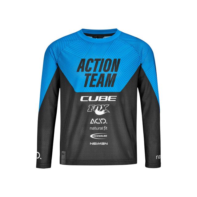 CUBE Junior X Actionteam pitkähihainen ajopaita nuorille CUBE Junior X Actionteam pitkähihainen ajopaita nuorille