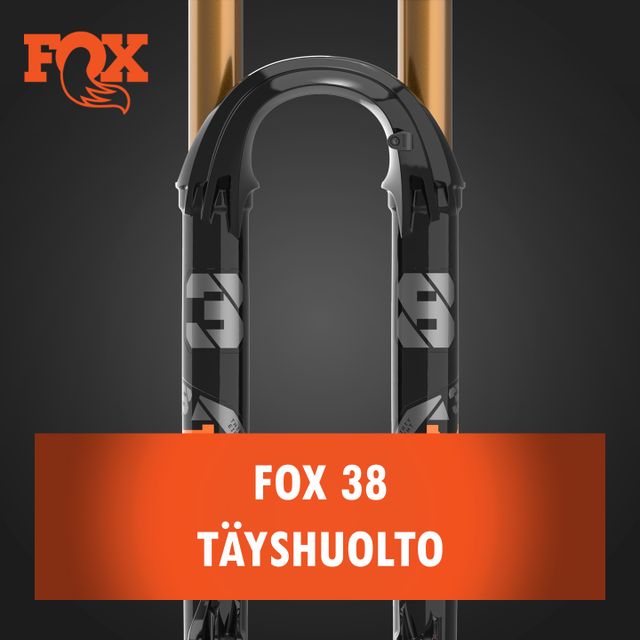 FOX 38 joustokeulan täyshuolto FOX 38 joustokeulan täyshuolto
