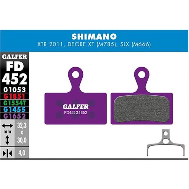 Galfer Jarrupalat E-bike Shimano XTR-SLX Galfer Jarrupalat E-bike Shimano XTR-SLX