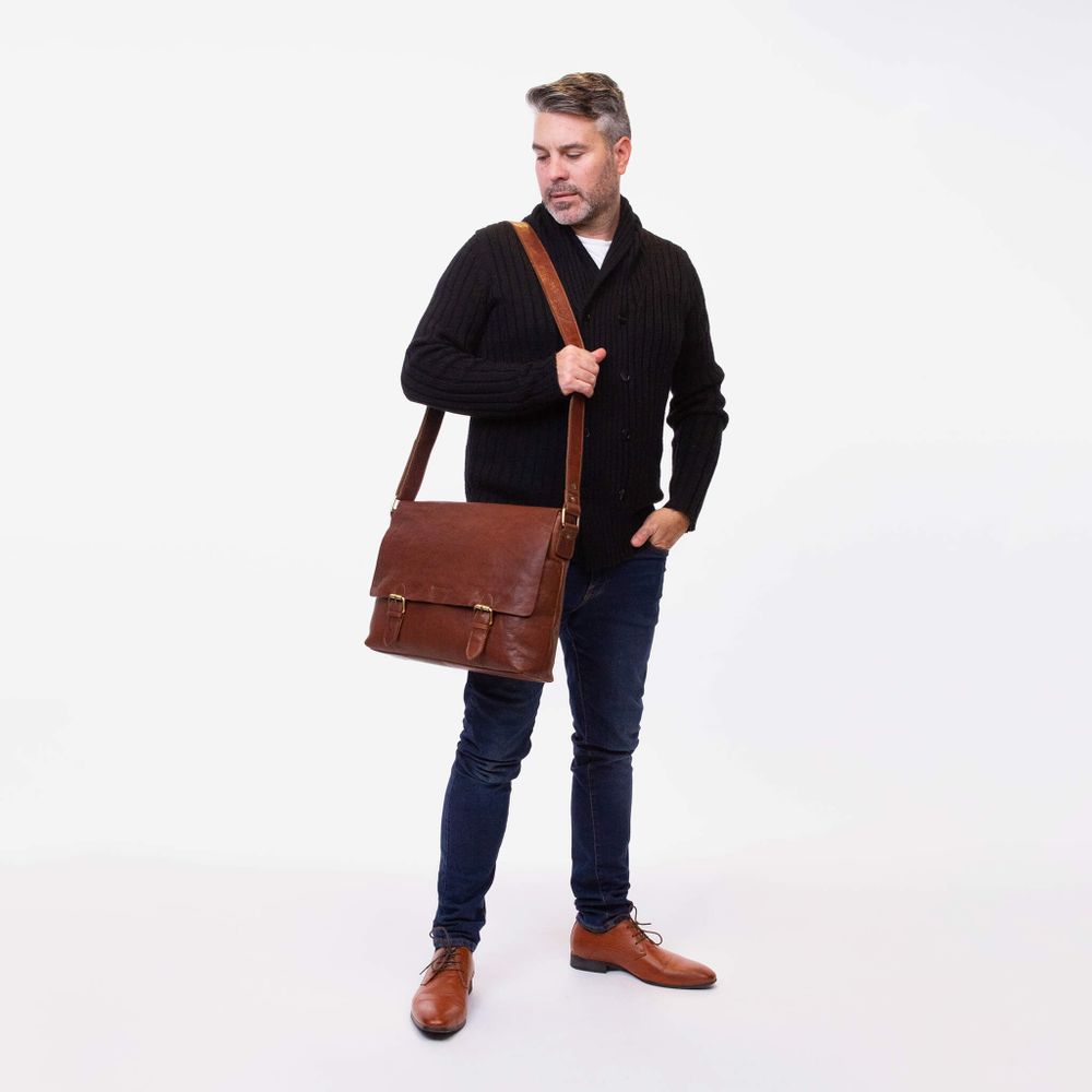 Veske Flapbag Large skinn Veske Flapbag Large skinn