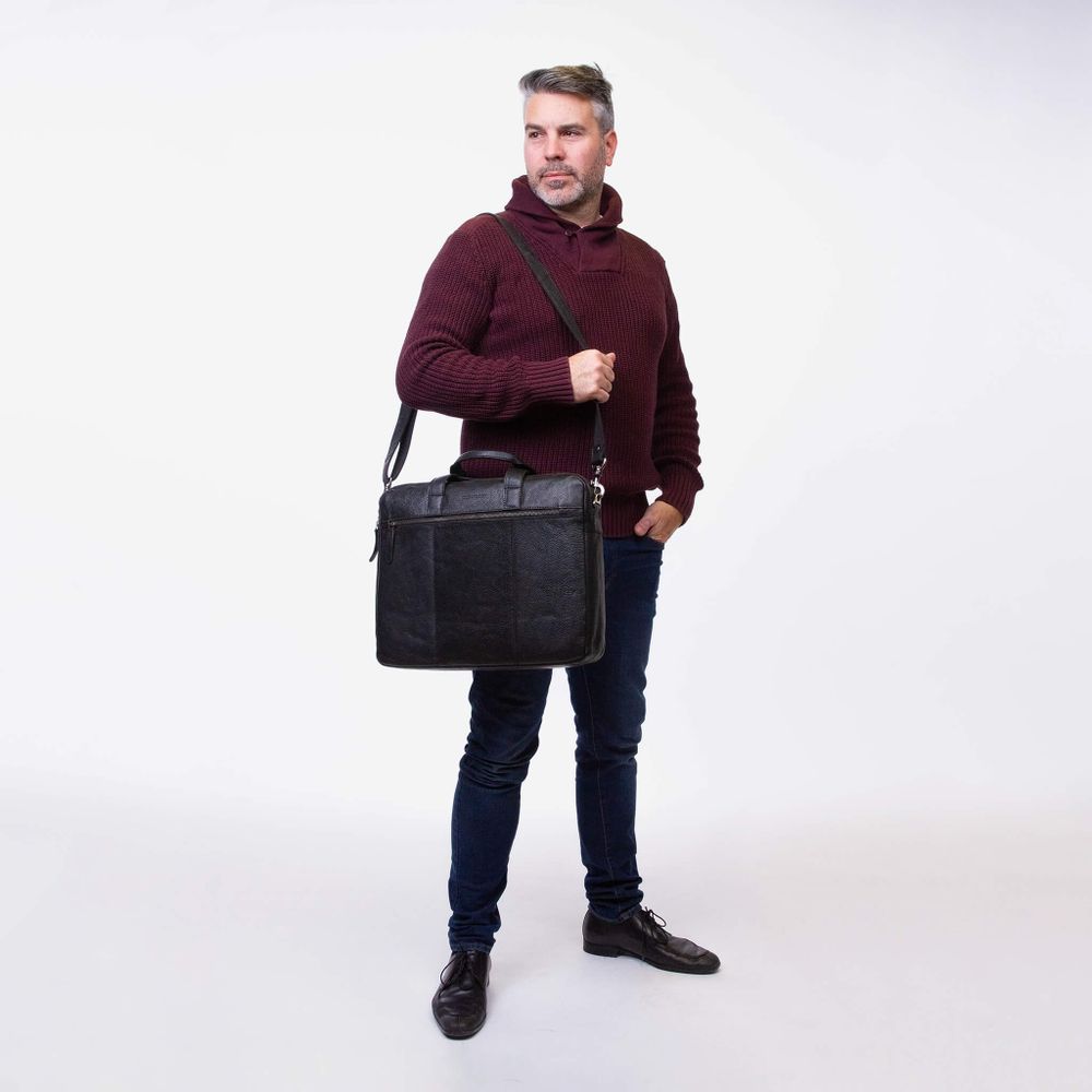 PC-veske Briefcase skinn PC-veske Briefcase skinn