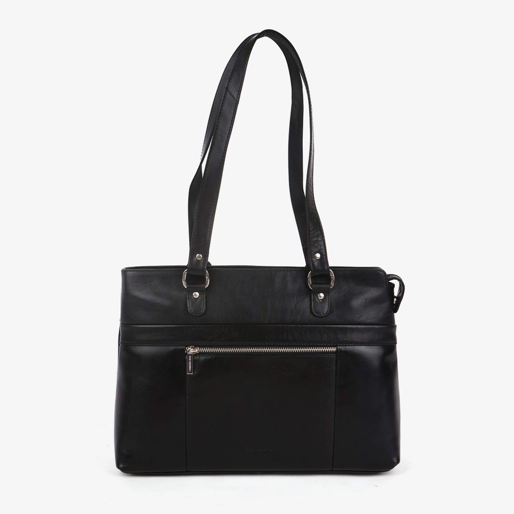 Skulderveske Tote bag 12,3" skinn Skulderveske Tote bag 12,3" skinn