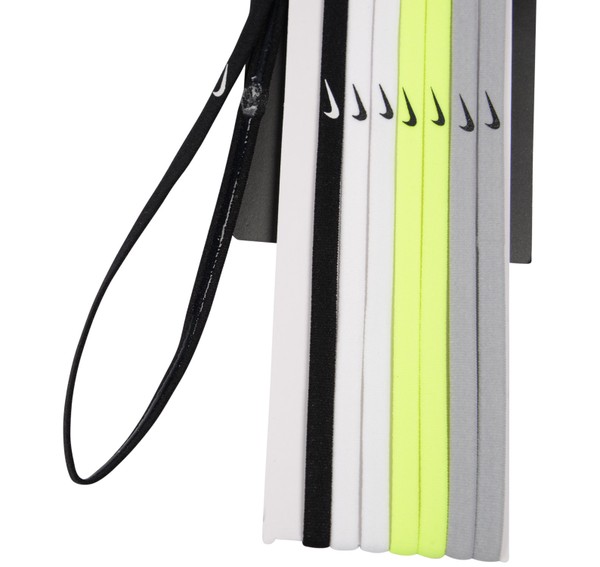 nike skinny hairbands 8 pack