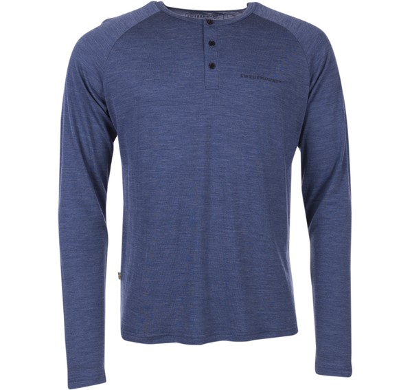 Himalaya Merino Henley L/S Sr Himalaya Merino Henley L/S Sr