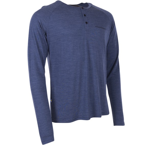 Himalaya Merino Henley L/S Sr Himalaya Merino Henley L/S Sr