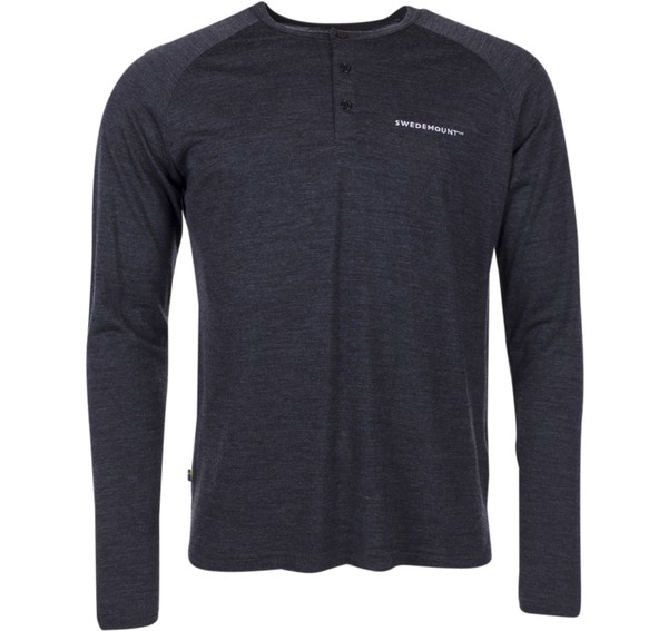 Himalaya Merino Henley L/S Sr Himalaya Merino Henley L/S Sr