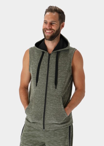 Urban Sleeveless Zip Hood Urban Sleeveless Zip Hood