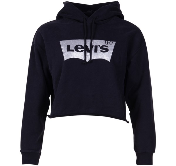 graphic raw cut hoodie