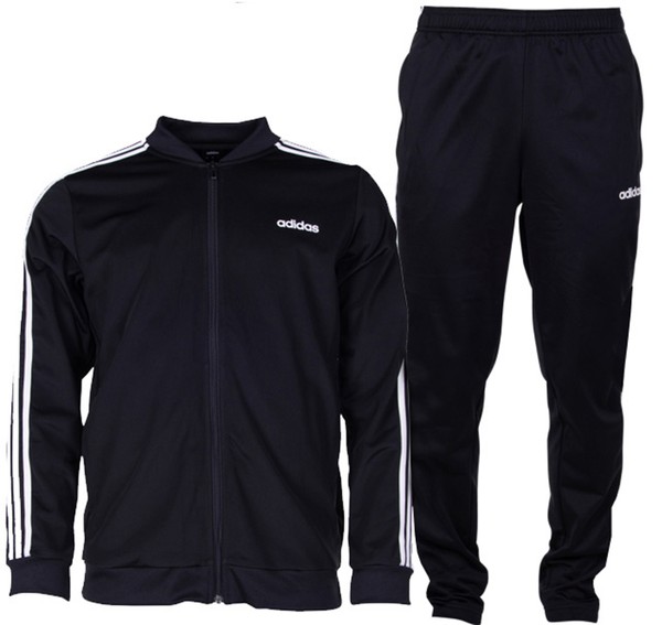 Track suit Back 2 Basic 3-Stripes - svart Track suit Back 2 Basic 3-Stripes - svart