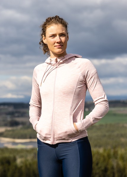 Gym Zip Hood W Gym Zip Hood W