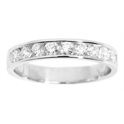 Diamantring i 18K guld