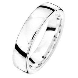 Förlovningsring i äkta silver 5mm