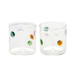 Dricksglas Color dots Dricksglas Color dots