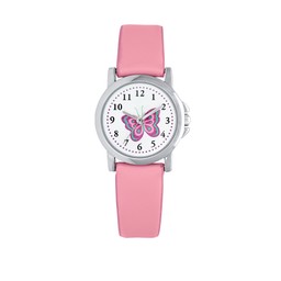 Klocka med fjäril Klocka med fjäril