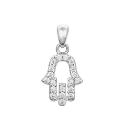 Hängsmycke i äkta silver Fatimas hand