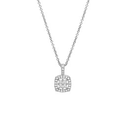 Halsband i äkta silver med kubisk zirkonia