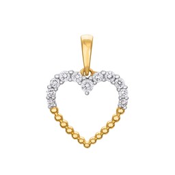 Diamanthänge i 18K guld - Hjärta Diamanthänge i 18K guld - Hjärta