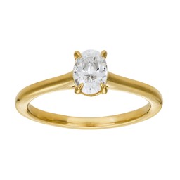 Ring med labbodlad diamant