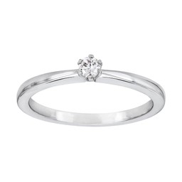 Diamantring i 18K guld