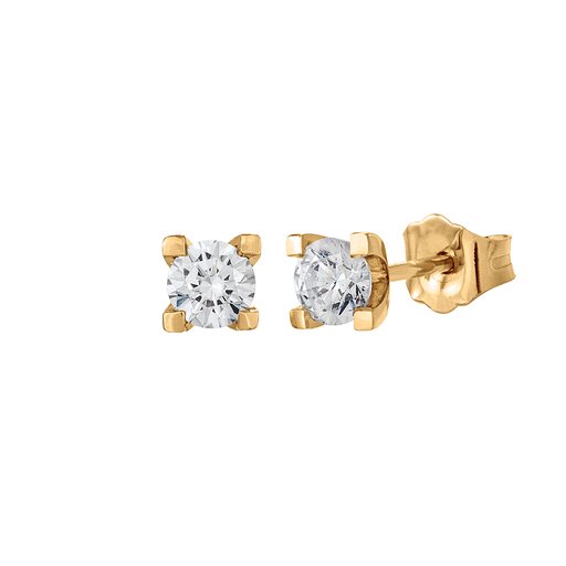 albrektsguld.se | Diamantörhängen i 18K guld