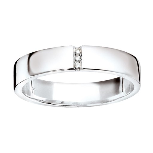 Diamantring i 18K guld