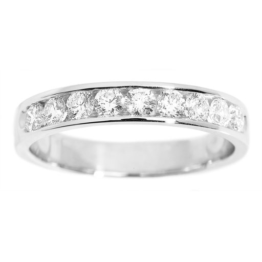 Diamantring i 18K guld