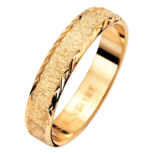 Förlovningsring i 18K guld 4mm
