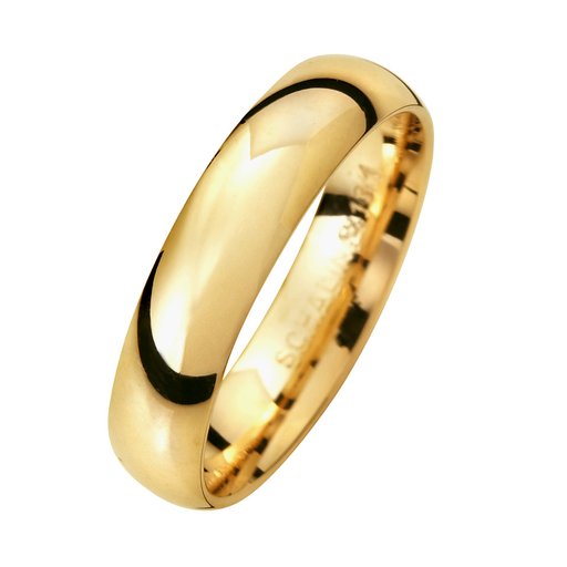 Förlovningsring i 18K guld 4,5mm