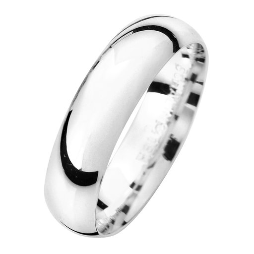 Förlovningsring i äkta silver 5mm