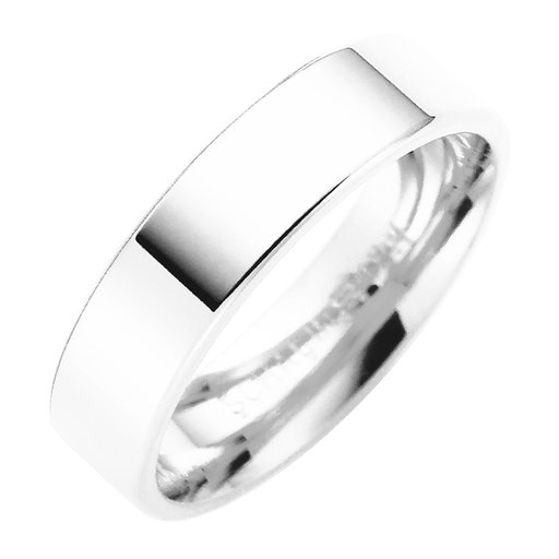 Förlovningsring i äkta silver 5mm