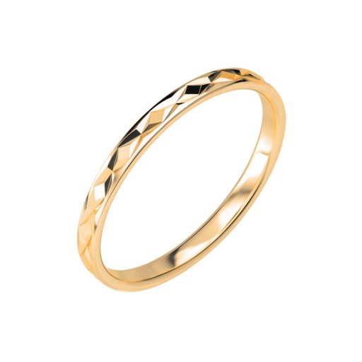 Förlovningsring i 18K guld 2mm