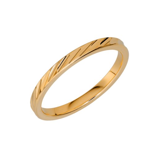 Förlovningsring i 18K guld 2mm