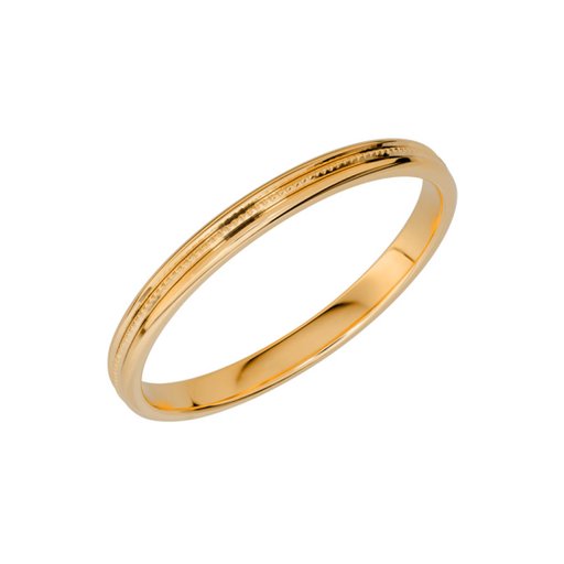 Förlovningsring i 18K guld 2mm